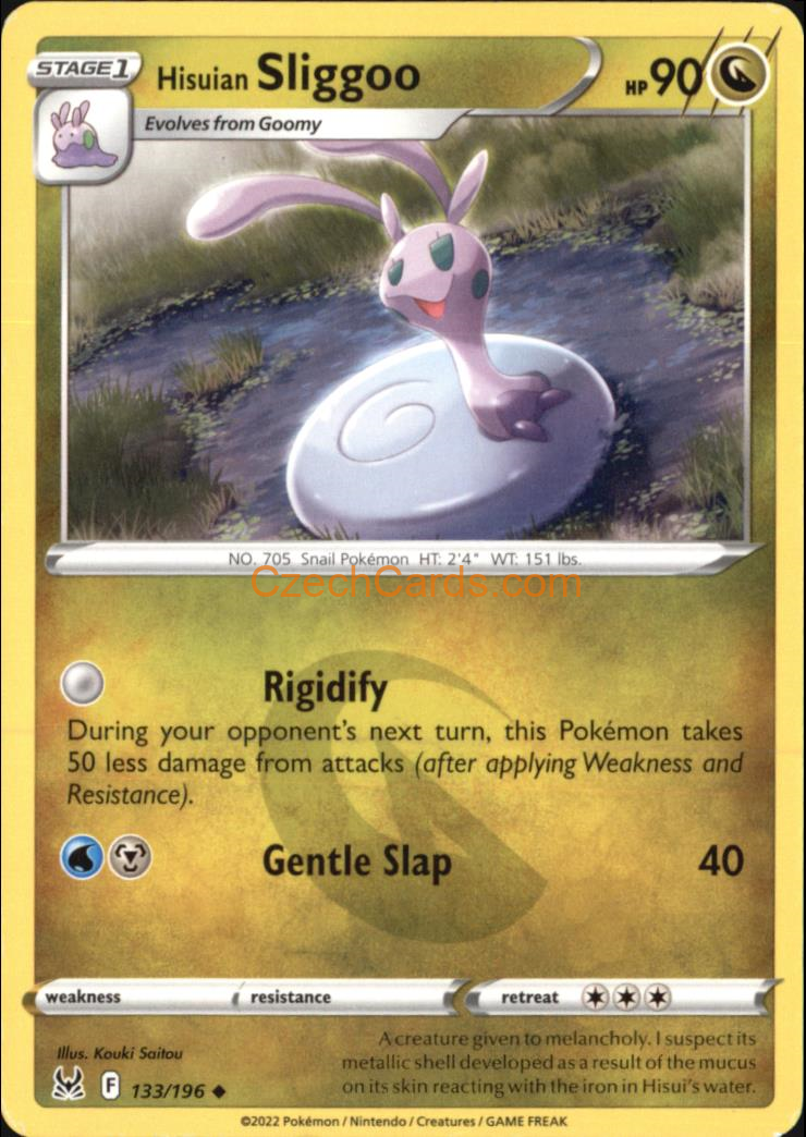 Hisuian Sliggoo 133/196 Pokémon Lost Origin Uncommon