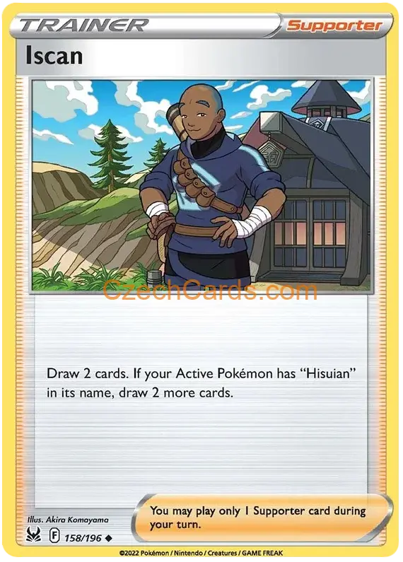 Iscan 158/196 Pokémon Lost Origin Uncommon