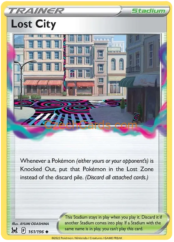Lost City 161/196 Pokémon Lost Origin Uncommon