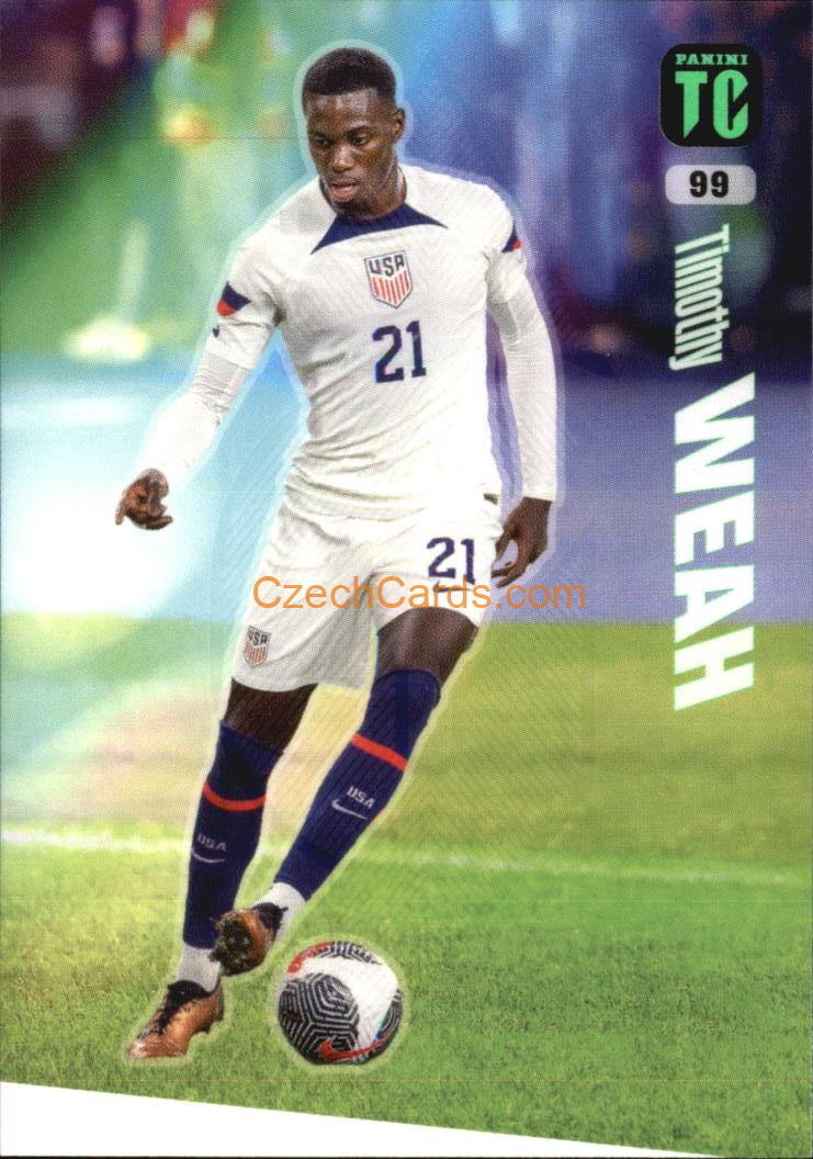 Timothy Weah 2024 Panini Top Class #99