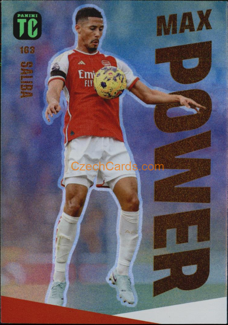 William Saliba 2024 Panini Top Class Max Power #163
