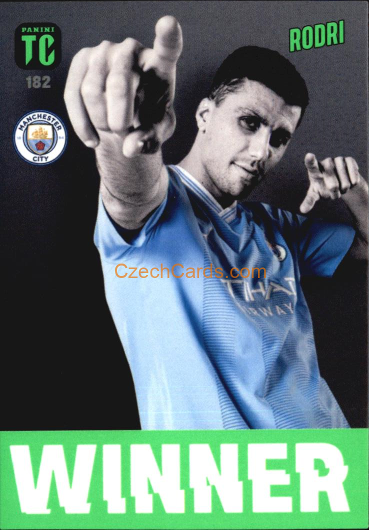 Rodri 2024 Panini Top Class Winner #182