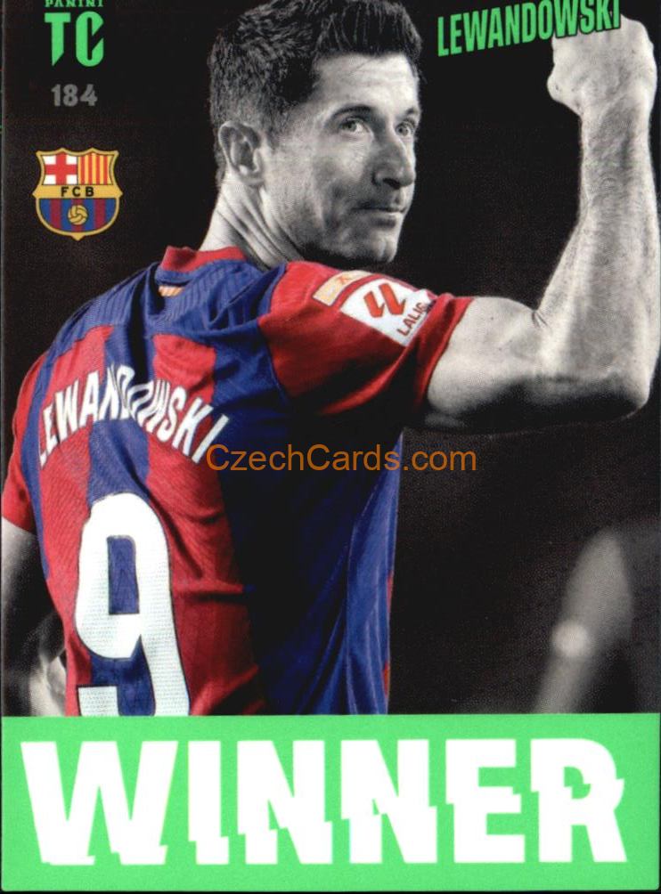 Robert Lewandowski 2024 Panini Top Class Winner #184