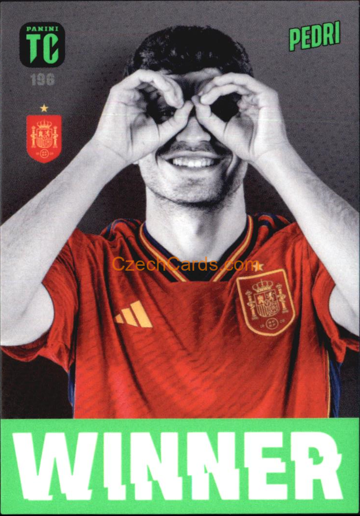 Pedri 2024 Panini Top Class Winner #196