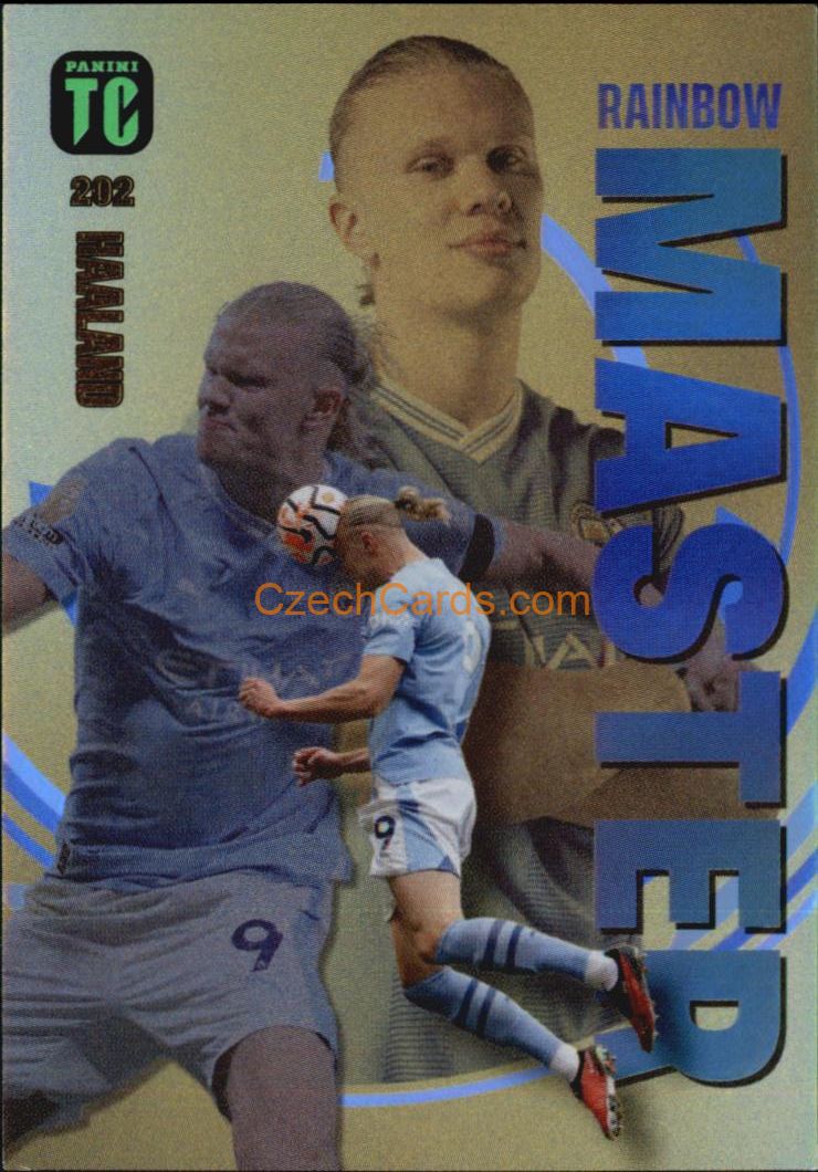 Erling Haaland 2024 Panini Top Class  Rainbow Master #202