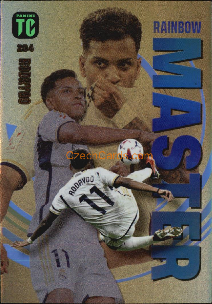 Rodrygo 2024 Panini Top Class Rainbow Master #204
