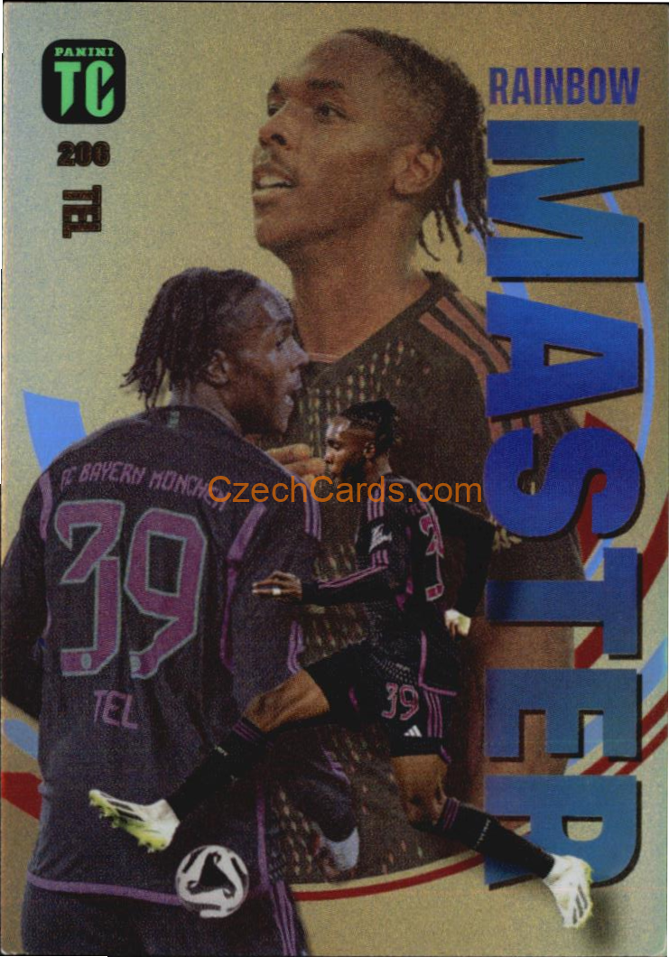 Mathys Tel 2024 Panini Top Class Rainbow Master #206