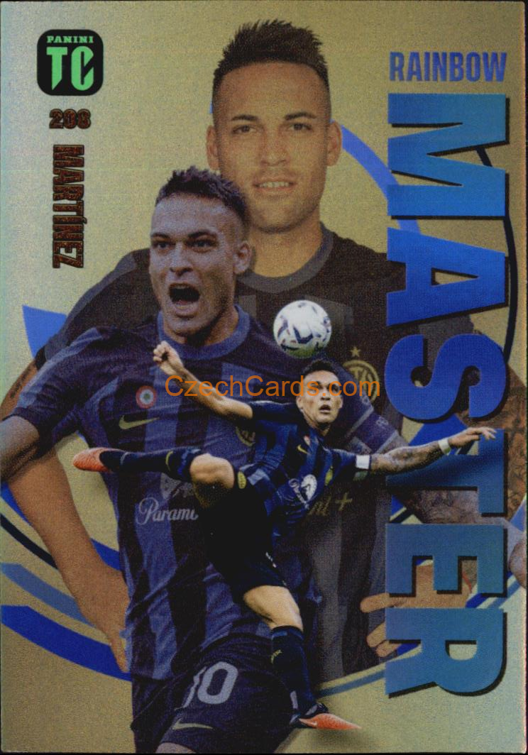 Lautaro Martínez 2024 Panini Top Class Rainbow Master #208