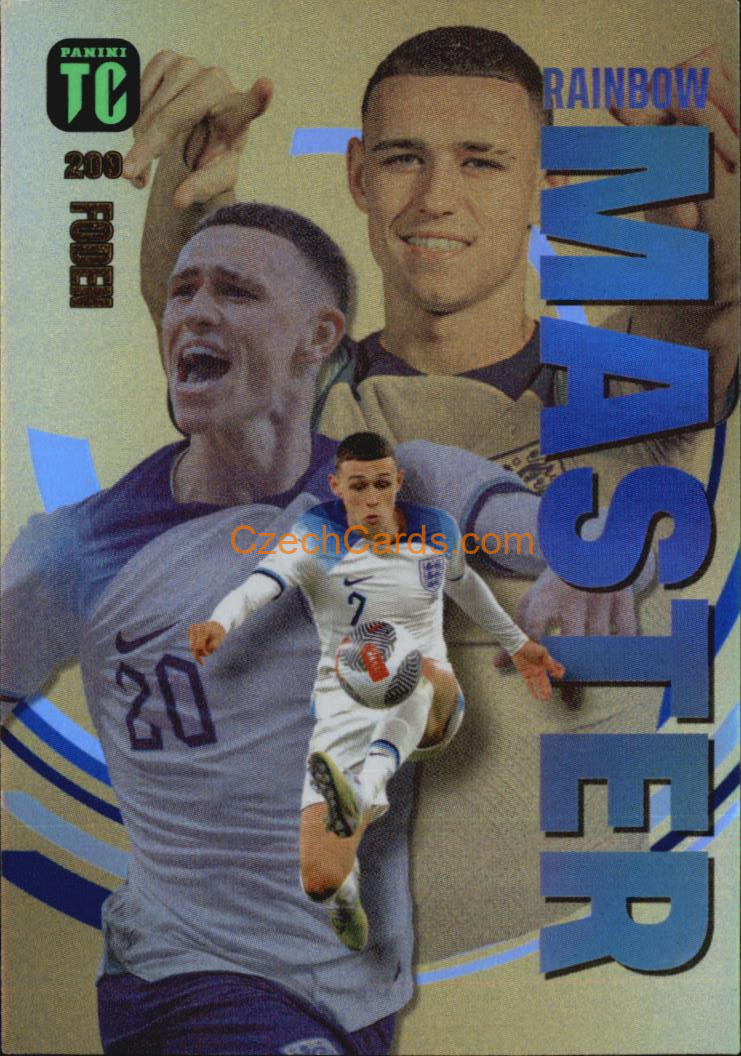Phil Foden 2024 Panini Top Class Rainbow Master #209