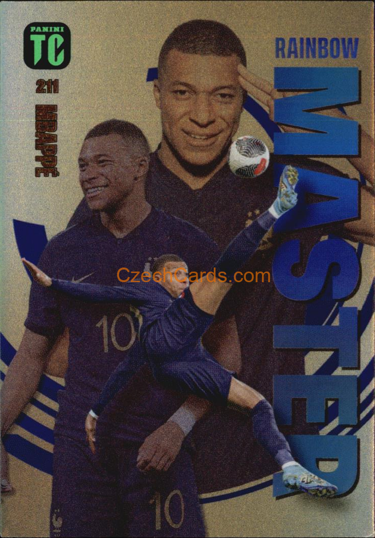 Kylian Mbappé 2024 Panini Top Class Rainbow Master #211