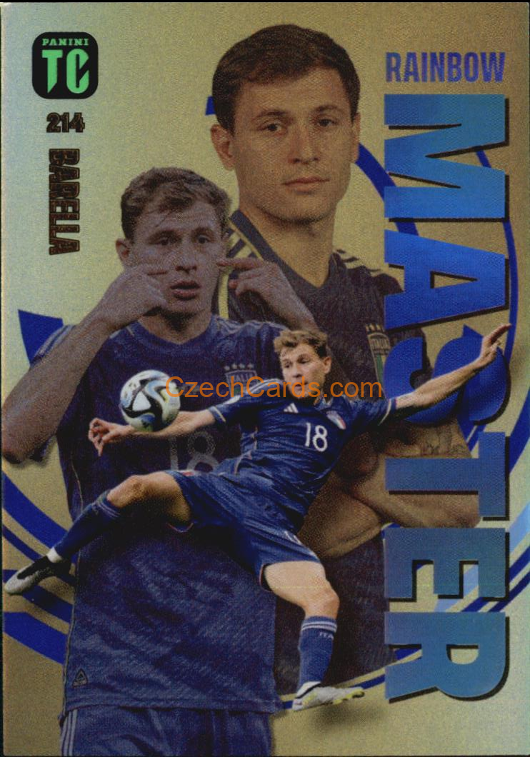 Nicolò Barella 2024 Panini Top Class Rainbow Master #214