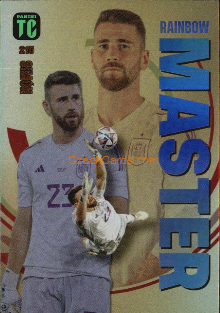 Unai Simón 2024 Panini Top Class Rainbow Master #215