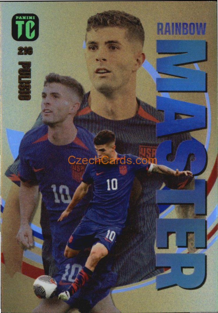 Christian Pulisic 2024 Panini Top Class Rainbow Master #216