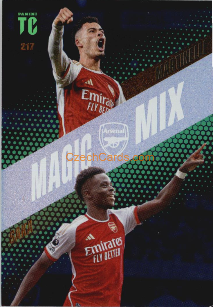 Martinelli / Saka 2024 Panini Top Class Magic Mix #217