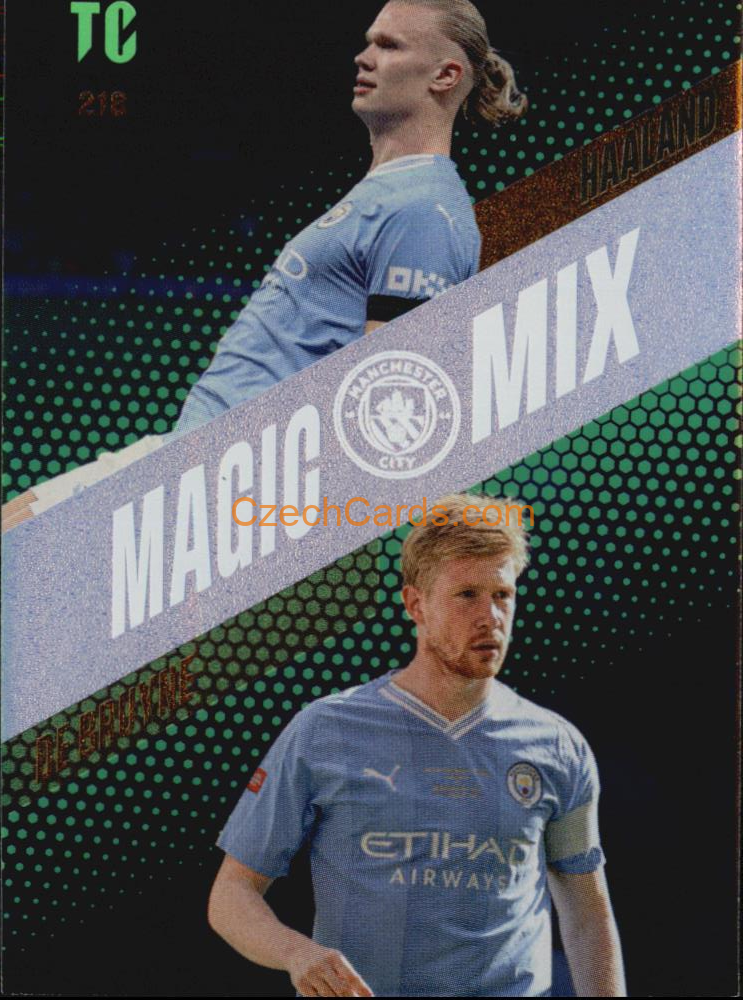 Haaland / De Bruyne 2024 Panini Top Class Magic Mix #218