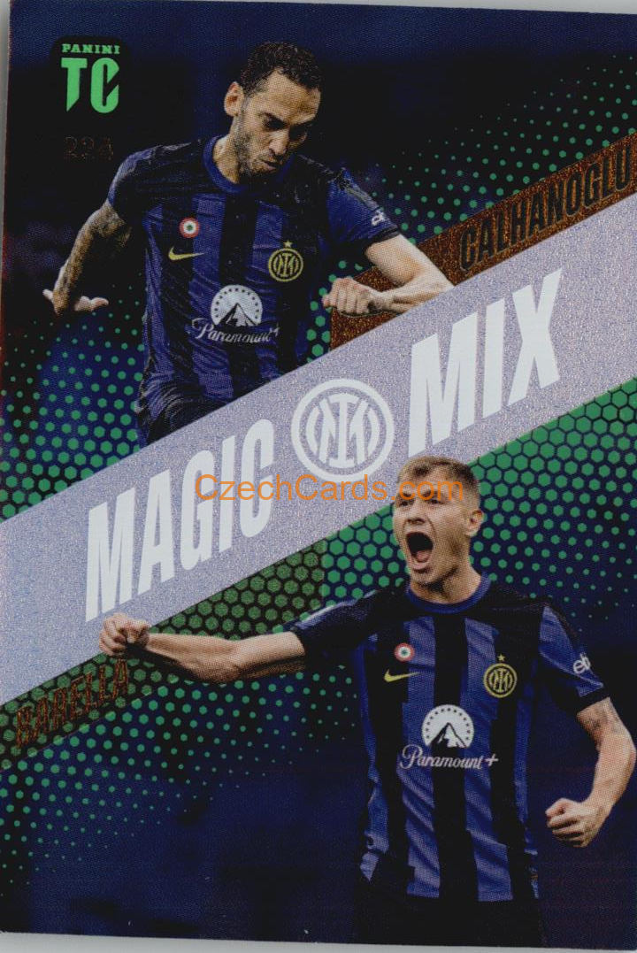 Çalhanoğlu / Barella 2024 Panini Top Class Magic Mix #224