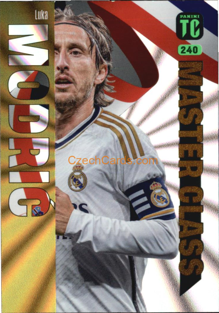 Luka Modrić 2024 Panini Top Class Master Class #240