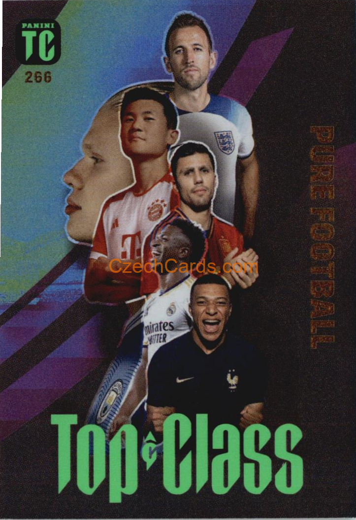 Haaland / Kane / Kim / Rodri / Vinicius / Mbappé 2024 Panini Top Class Pure Football #266