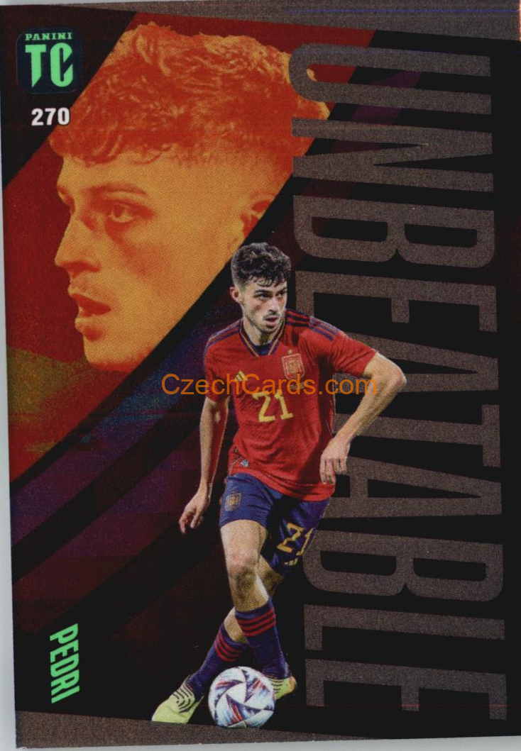 Pedri 2024 Panini Top Class Unbeatable #270