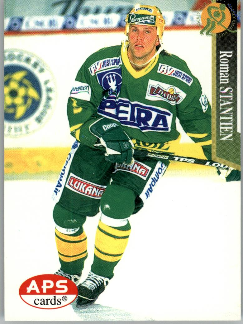 Roman Stantien APS 97/98 hokejová karta #50 Vsetín