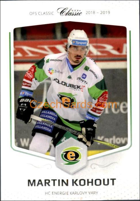 Martin Kohout 2018/19 OFS Classic #244