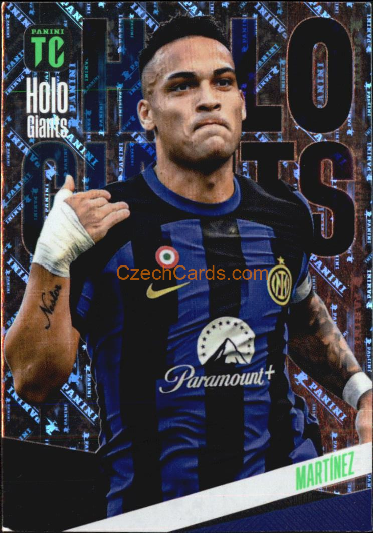 Lautaro Martinez 2024 Panini Top Class Holo Giants HG-LM