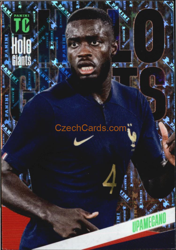 Dayot Upamecano 2024 Panini Top Class Holo Giants HG-DU