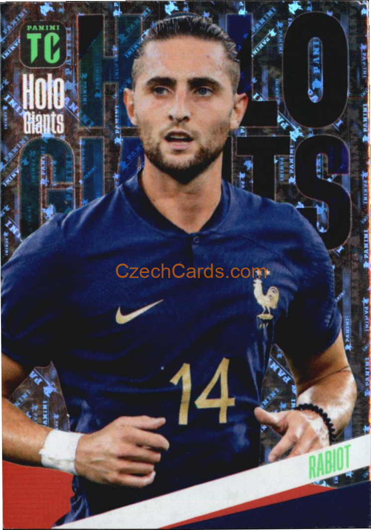 Adrien Rabiot 2024 Panini Top Class Holo Giants HG-AR