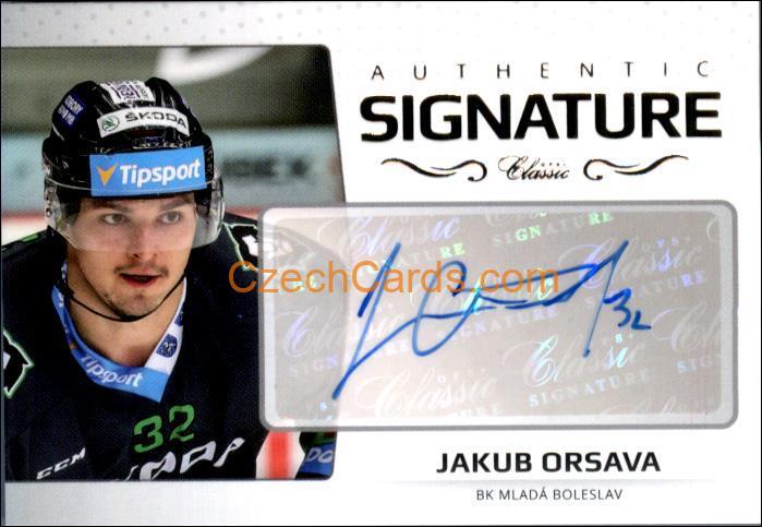 Jakub Orsava 2018/19 OFS Classic Signature AS-34 5/6