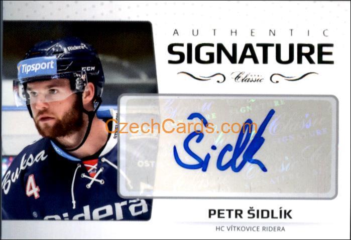 Petr Šidlík 2018/19 OFS Classic Signature AS-64 xx/29