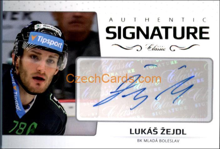 Lukáš Žejdl 2018/19 OFS Classic Signature AS-36 xx/29