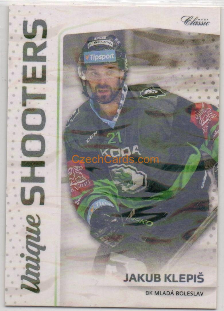 Jakub Klepiš 2018/19 OFS Classic Unique Shooters US-21 Ice Water xx/12