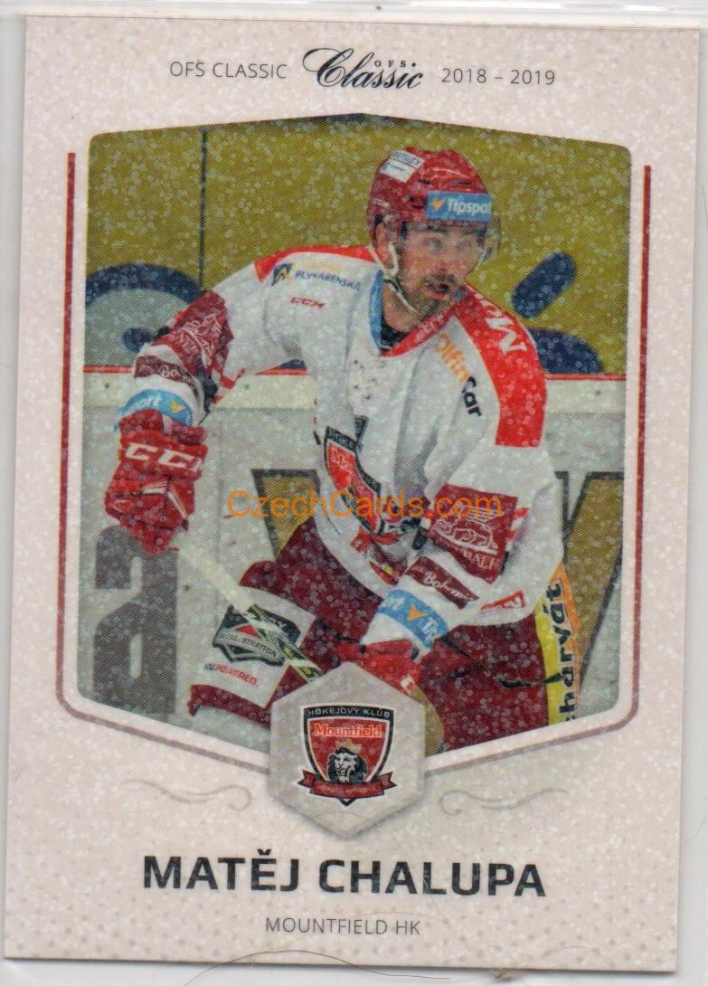 Matěj Chalupa 2018/19 OFS Classic #68 Rainbow xx/9