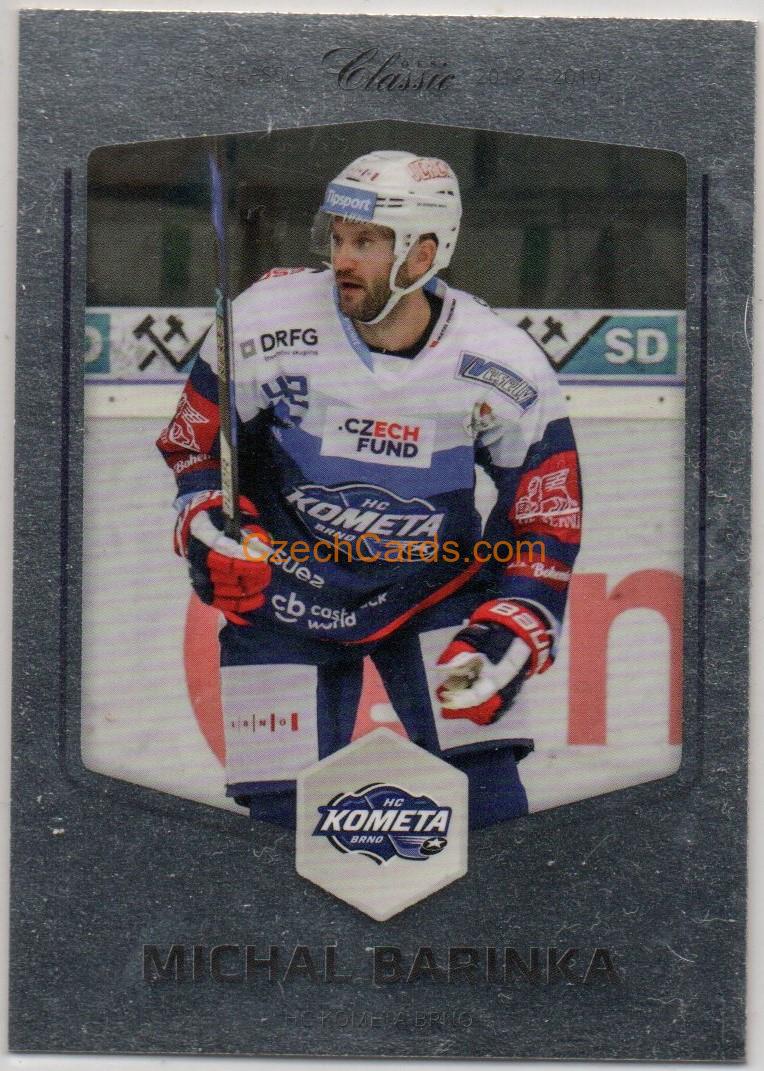Michal Barinka 2018/19 OFS Classic #6 Silver