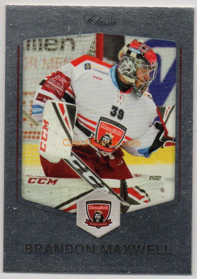 Brandon Maxwell (G) 2018/19 OFS Classic #55 Silver