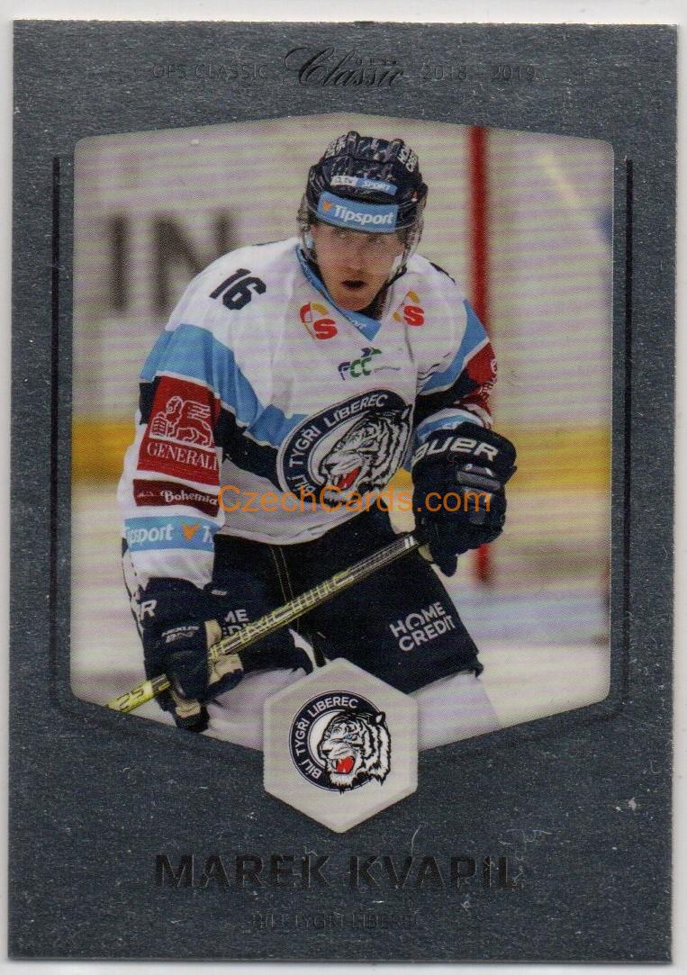 Marek Kvapil 2018/19 OFS Classic #118 Silver