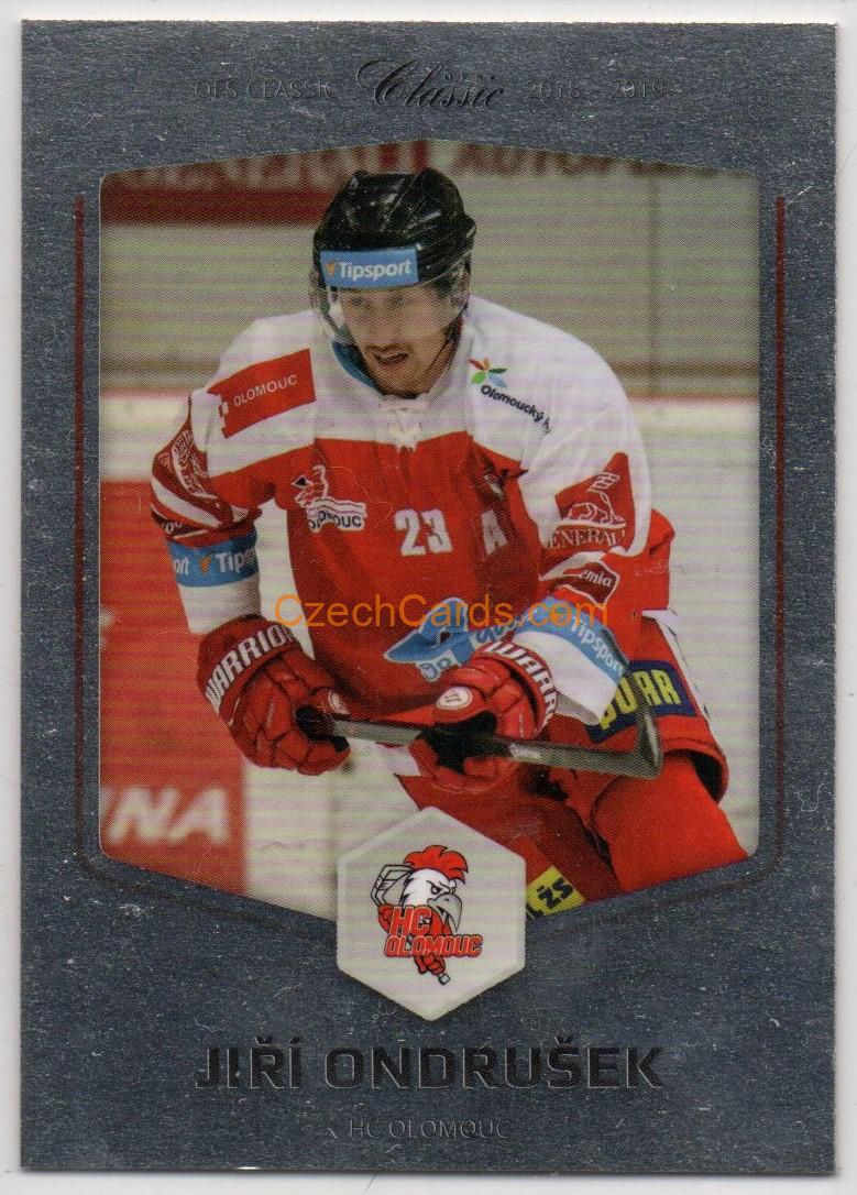 Jiří Ondrušek 2018/19 OFS Classic #132 Silver