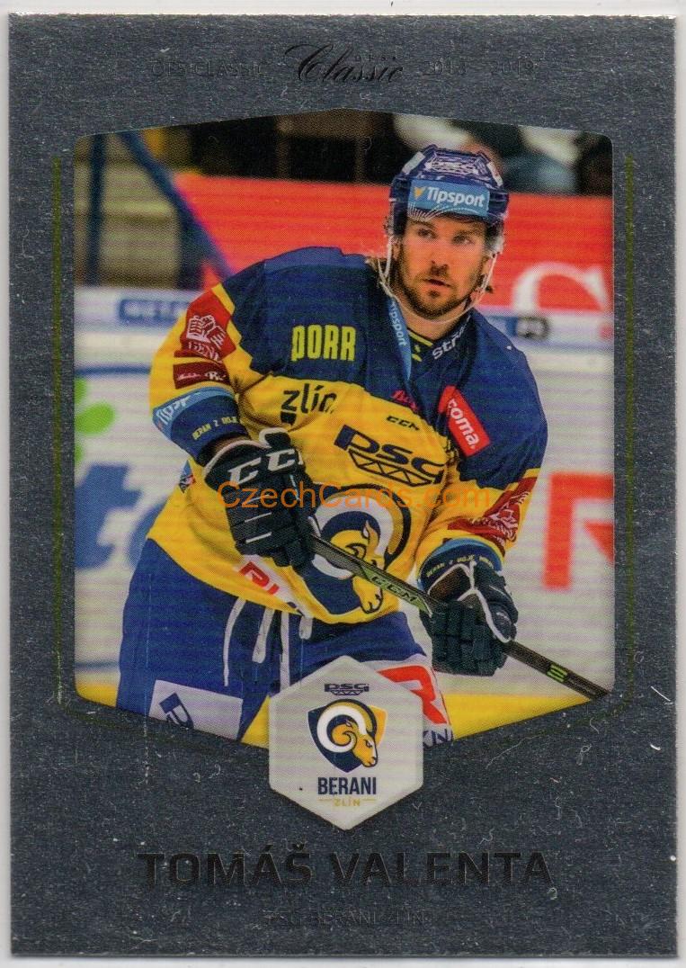 Tomáš Valenta 2018/19 OFS Classic #149 Silver