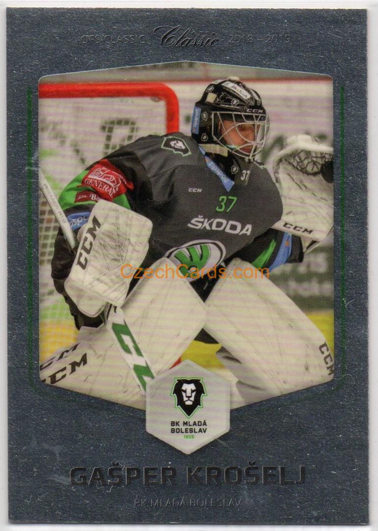 Gašper Krošelj (G) 2018/19 OFS Classic #181 Silver