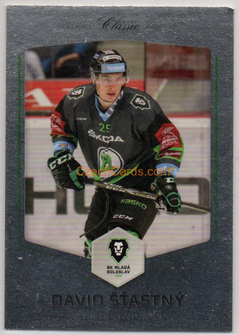 David Šťastný 2018/19 OFS Classic #194 Silver
