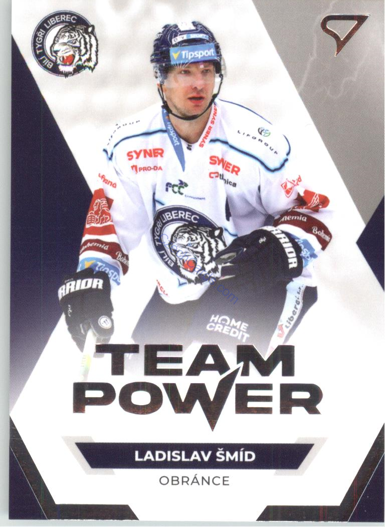 Ladislav Šmíd 2021/22 SportZoo Tipsport EHL Team Power #TP04