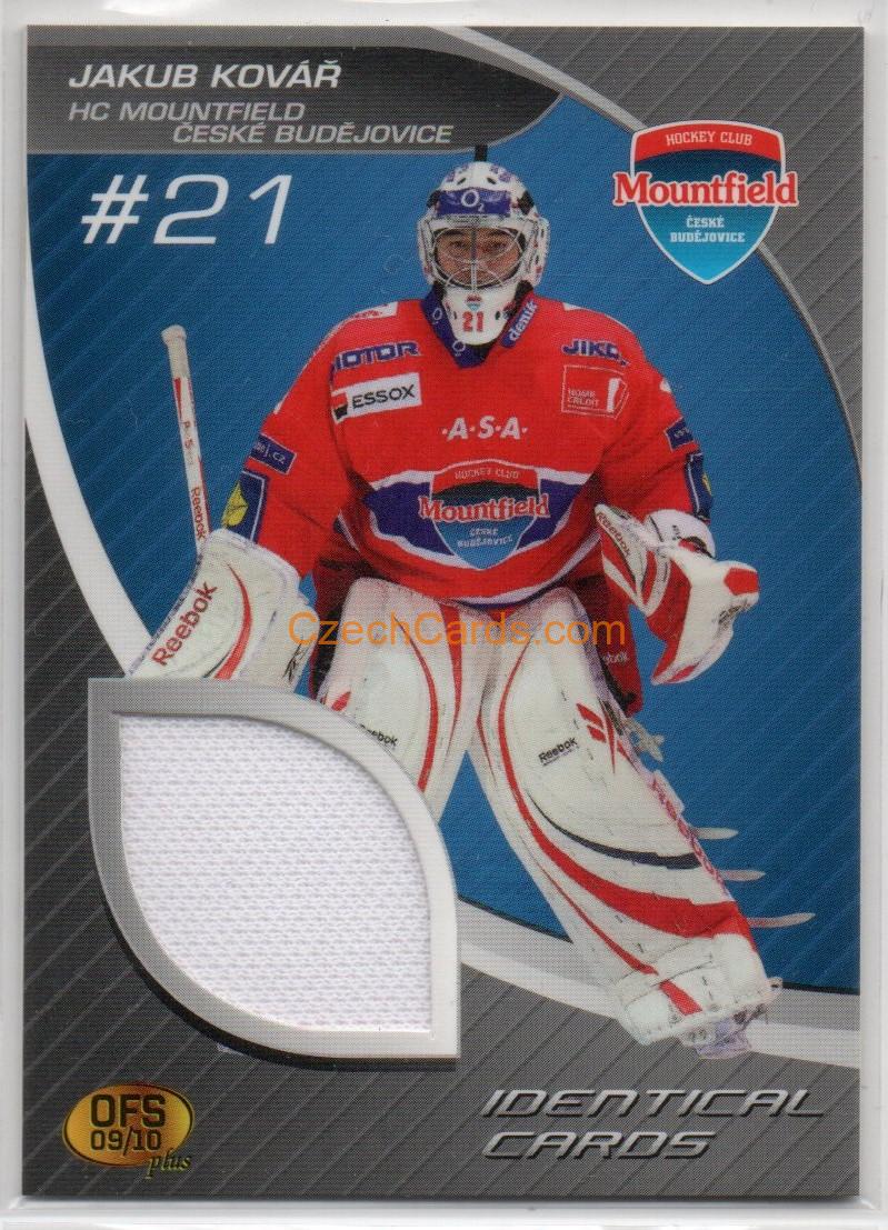 Kovář Jakub (G) OFS 2009/10 OFS Jersey Identical 
