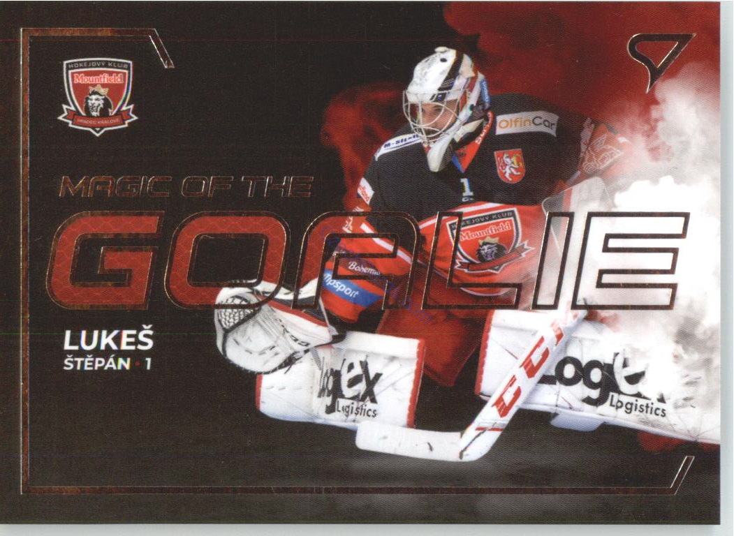 Štěpán Lukeš 2021/22 SportZoo Tipsport EHL Magic Of The Goalie #MG07