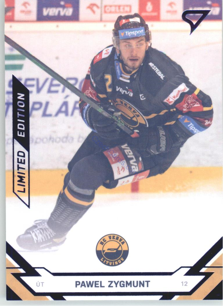 Pavel Zygmunt 2021/22 SportZoo Tipsport EHL BLUE xx/99 #216