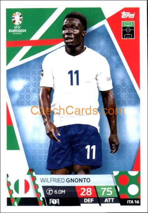 Wilfried Gnonto 2024 EURO Match Attax #ITA16