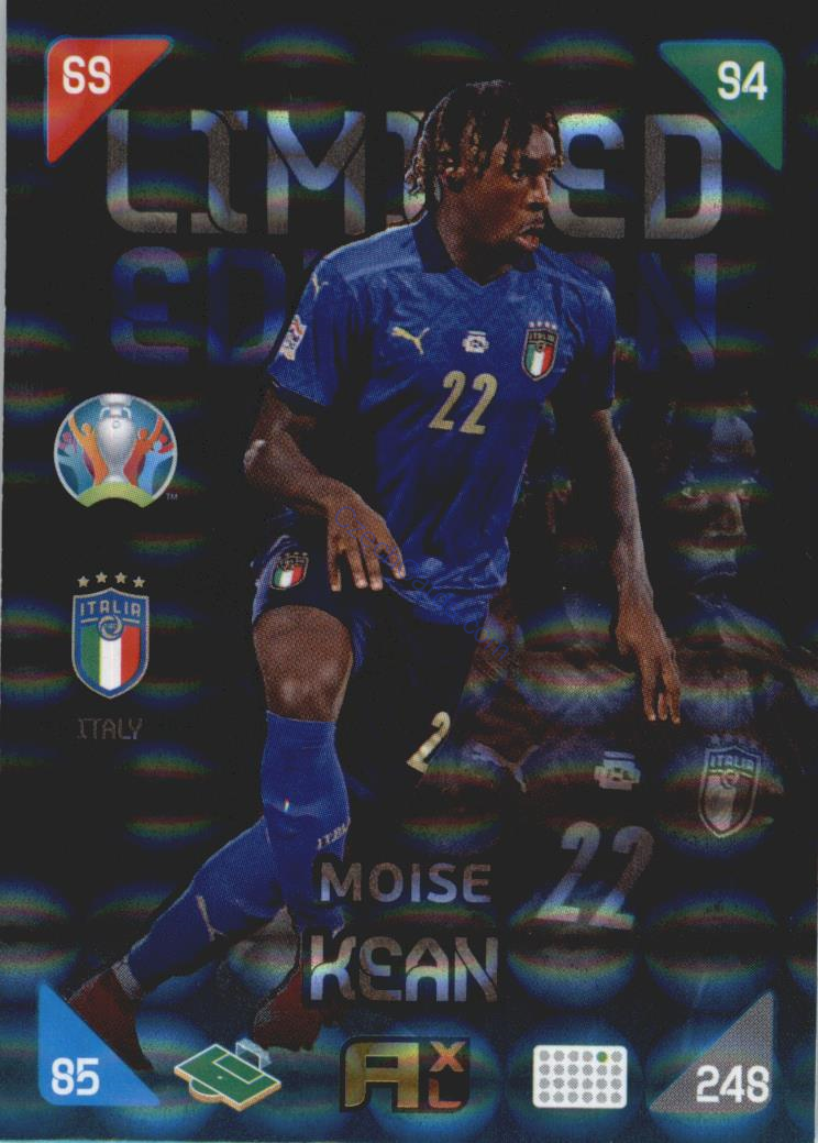 Moise Keen Panini Adrenalyn EURO 2020 Limited Edition