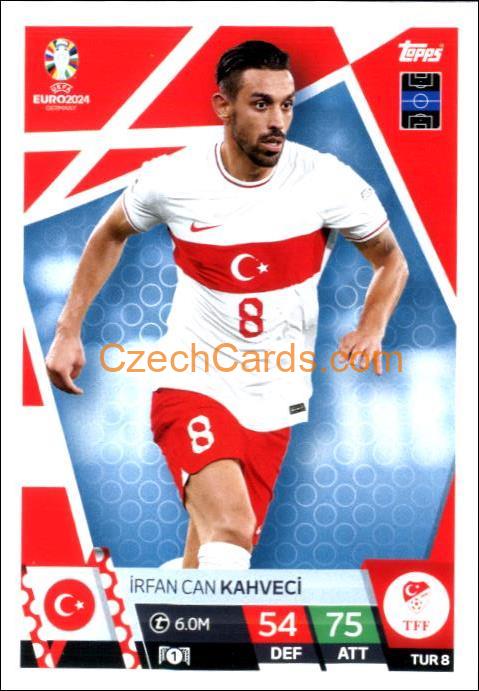 İrfan Can Kahveciı 2024 EURO Match Attax #TUR8