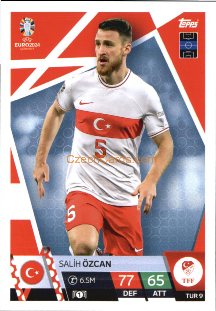 Salih Özcan 2024 EURO Match Attax #TUR9