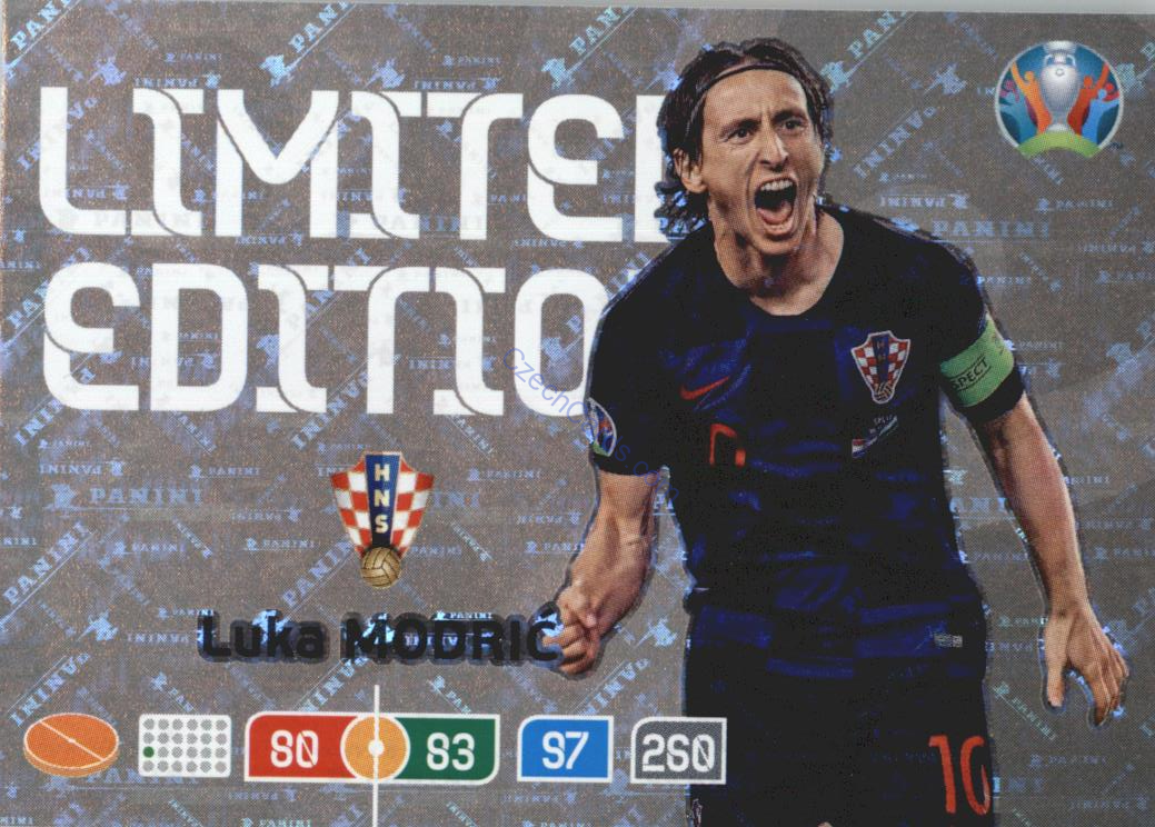 Luka Modrič Panini Adrenalyn EURO 2020 Limited Edition