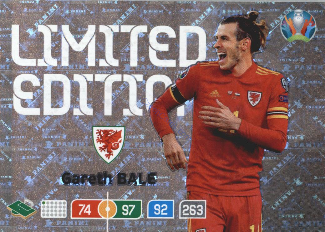 Gareth Bale Panini Adrenalyn EURO 2020 Limited Edition